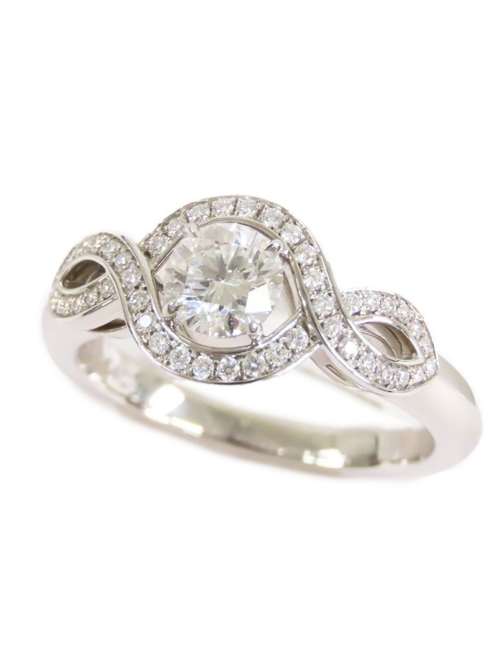 Harry Winston Lily Cluster Engagement Ring Diamond